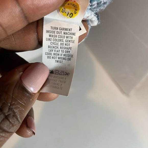 Aerie OFFLINE Cozy Nordic Snowflake Fleece Quarter Zip Pullover Size Large - Picture 8 of 15